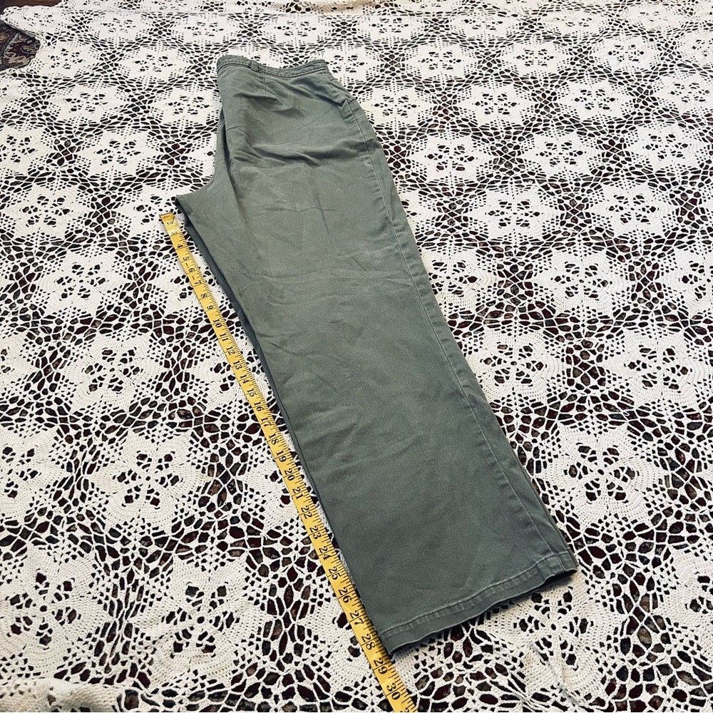 Stylish CJ Banks Green Khaki Pants - Picture 6 of 6